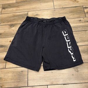 Y2K obey Skate Sweat Shorts Size XL 8 Inch Inseam
